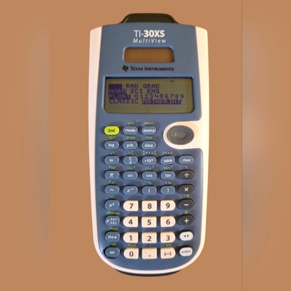 TEXAS INSTRUMENTS TI-30XS MULTIVIEW SCIENTIFIC CALCULATOR - Picture 2 of 3